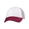 White/ Maroon/ Grey